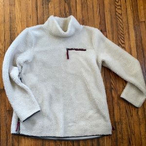 LL Bean Sherpa Pullover Sweater